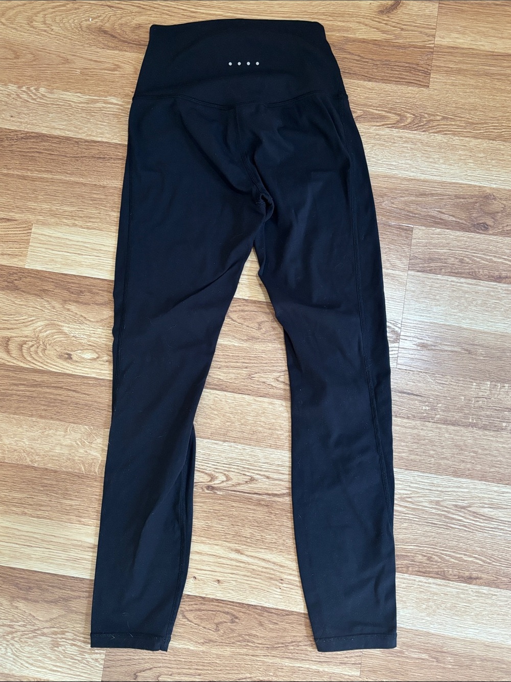 ACTA Black High-Waisted Active Cropped Leggings - Picture 5 of 5